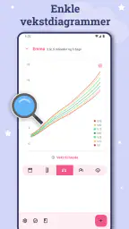 Vekstkurver for babyer screenshot