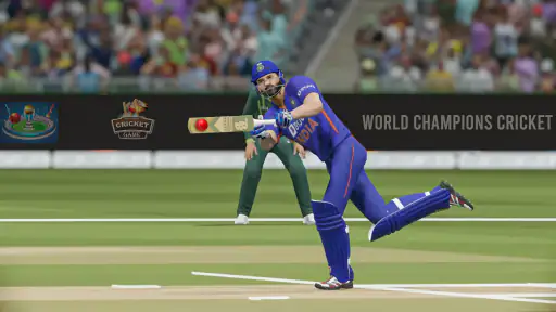 Verdensmestre cricket spil screenshot