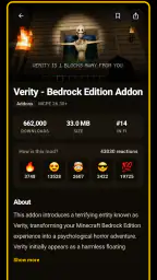 Verity Mod for Minecraft PE screenshot