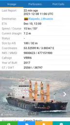 VesselFinder screenshot