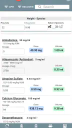 Vetcalculators screenshot
