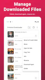 Video Downloader For Pinterest screenshot