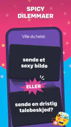 Ville du helst? Spørsmål quiz screenshot