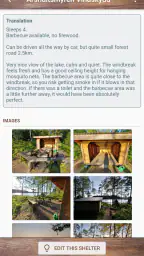 Vindskyddskartan (Shelter Map) screenshot