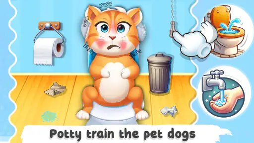 Virtual Pet Care BabySitter screenshot