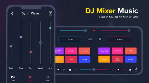 Virtuell DJ Musikkmikser screenshot