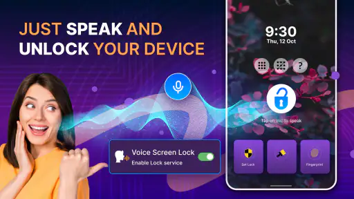 Voice Screen Lock screenshot