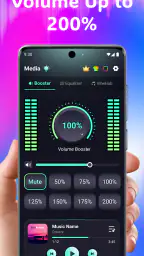 Volume Booster Bass Booster EQ screenshot
