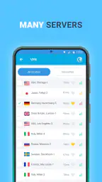 VPN Blue - a convenient VPN screenshot
