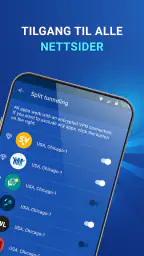VPN - ubegrenset, sikkert screenshot
