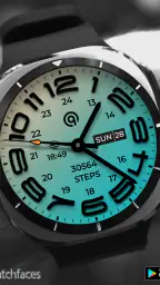 W6 Field Watch Face Wear OS 5+ screenshot