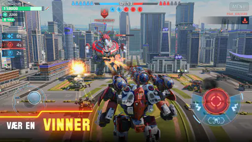 War Robots PvP flerspiller screenshot