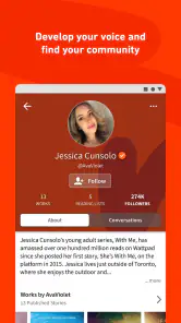 Wattpad - Hvor historier lever screenshot