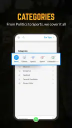 Way2News English screenshot