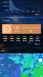 Weather Real-time Forecast screenshot