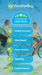 Weather Forecast by WeatherBug screenshot