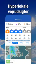 Weathernews - Vejrudsigt screenshot