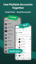Web Scan & Dual Chat App screenshot