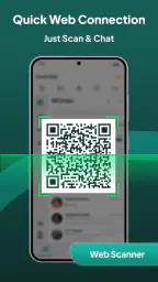 Web Scan & Dual Chat App screenshot