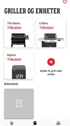 Weber® Connect screenshot