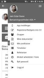 Webtemp screenshot
