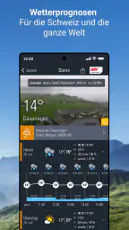 Wetter Alarm Schweiz - Meteo screenshot