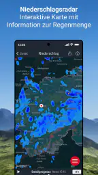 Wetter Alarm Schweiz - Meteo screenshot