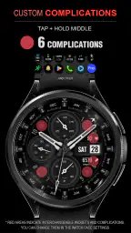 WFP 308 Business watch face screenshot