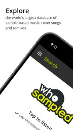 WhoSampled screenshot