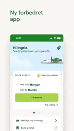 Widerøe screenshot
