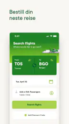 Widerøe screenshot
