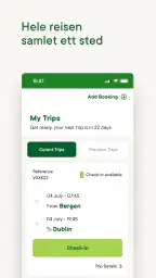 Widerøe screenshot