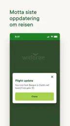 Widerøe screenshot