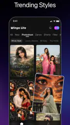 Wings Lite:AI Photo&Video screenshot