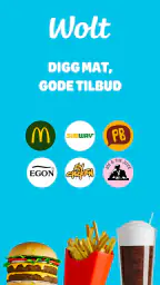 Wolt-levering: Mat og mer screenshot