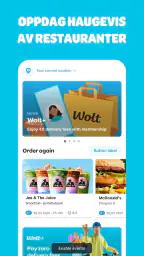 Wolt-levering: Mat og mer screenshot