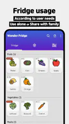 Wonder Fridge: Food Organizer screenshot