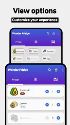 Wonder Fridge: Food Organizer screenshot