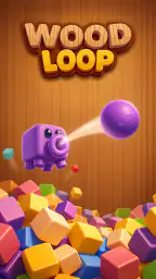Wood Loop: Cube Shooter screenshot
