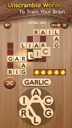 Woody Cross: Word Connect screenshot
