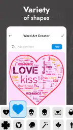 Word Art Creator - Word Cloud screenshot