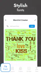 Word Art Creator - Word Cloud screenshot