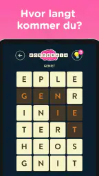 WordBrain screenshot