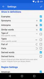 WordWeb Audio Dictionary screenshot