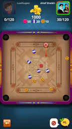 World Of Carrom :3D Board Game screenshot