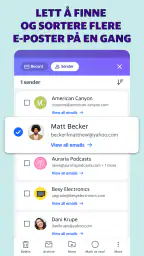 Yahoo Mail – hold deg organise screenshot