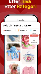 YarnPal - Hekling og Strikking screenshot