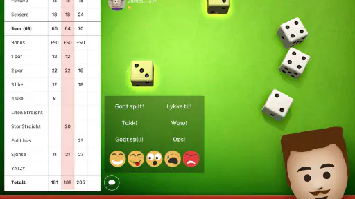 Yatzy screenshot