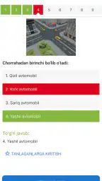 Yo'l harakati qoidalari 2026 screenshot