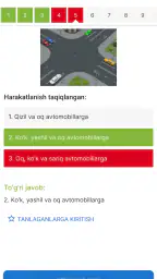 Yo'l harakati qoidalari 2026 screenshot